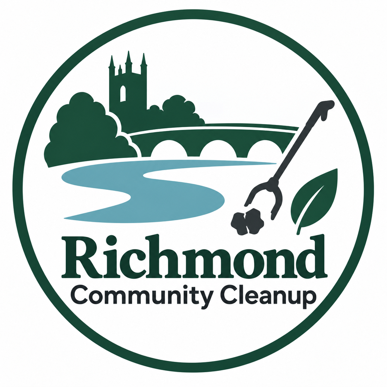 Richmond Community Cleanup circular logo